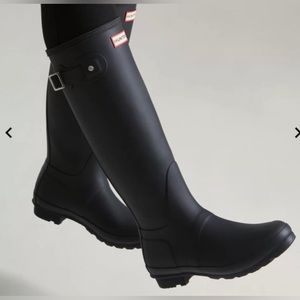 Hunter Original Tall Black Rain Boots, Brand New with Tags/Box! Women’s size 7